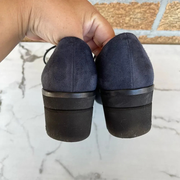 Pas de Rouge suede colorblock oxfords shoes size 39 - Picture 5 of 7